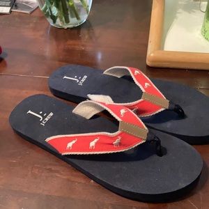 J crew flip flops